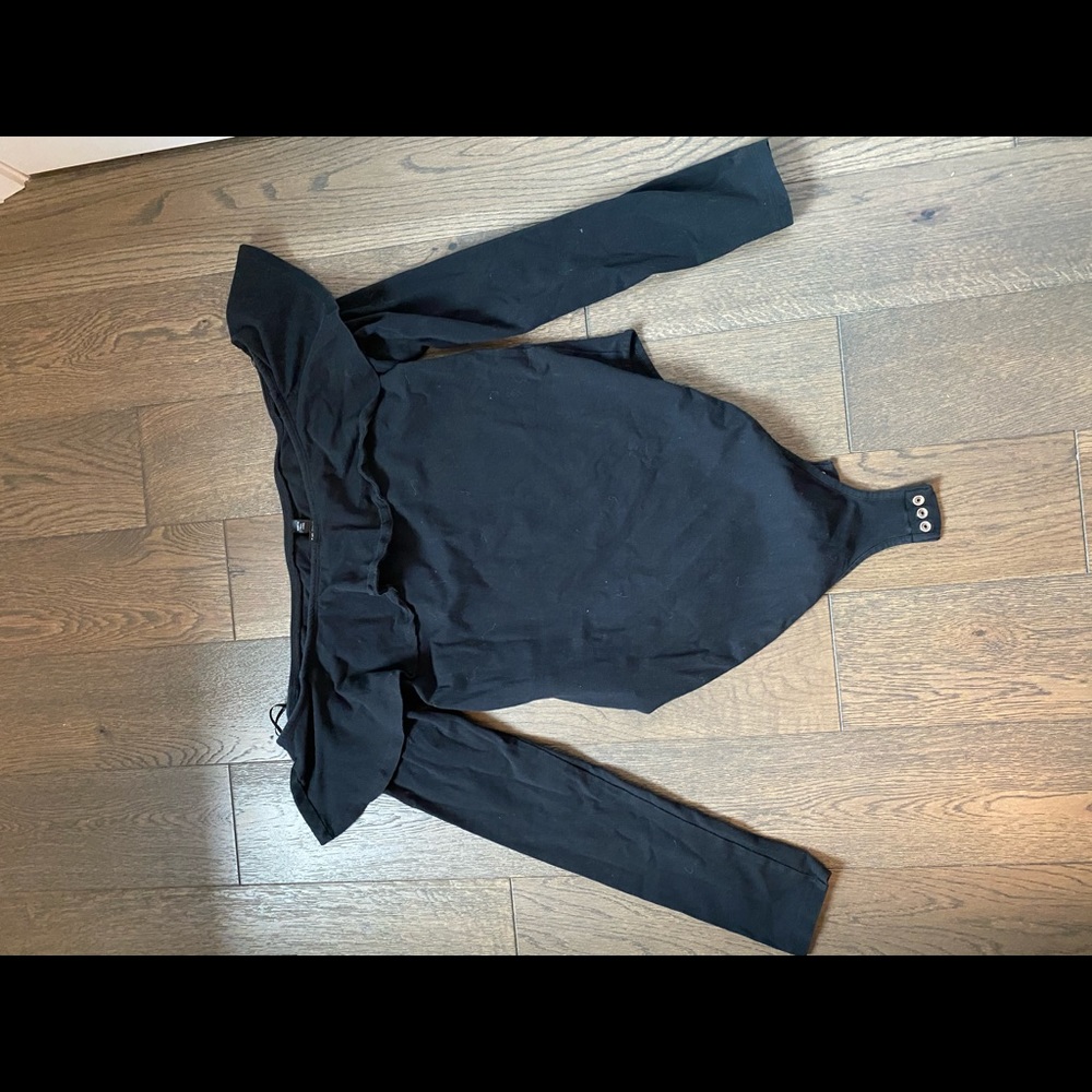 Off the shoulder body suit